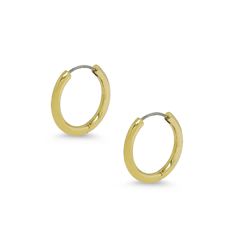 Earrings Balance Rating-Tubular Hoop Earrings - Medium