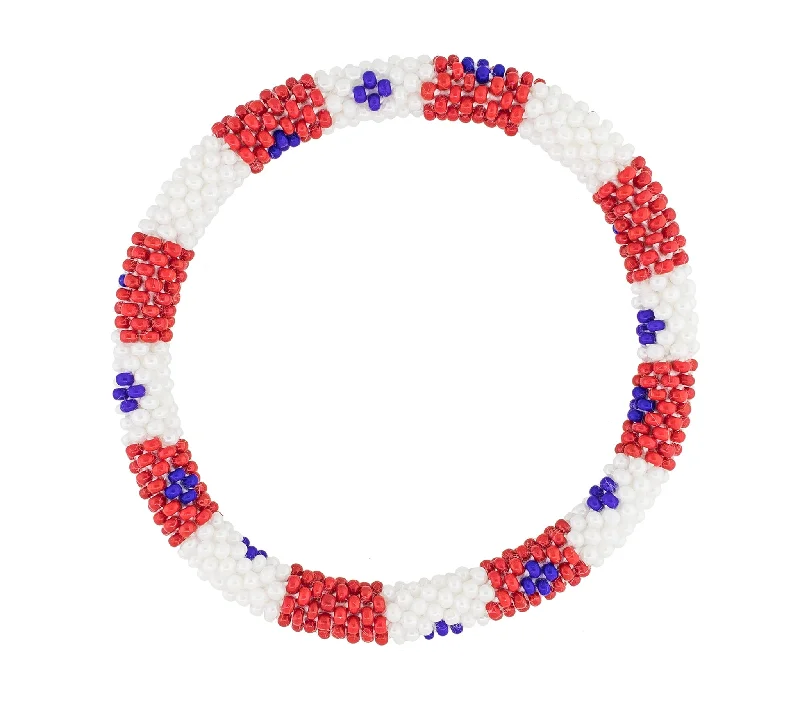 Bracelets For Soft Glam-Roll-On® Bracelet <br> Broad Stripes and Bright Stars