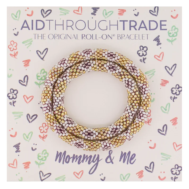 Bracelets Wear Advice-*NEW* Mommy & Me Roll-On® Bracelets <br> Mulberry