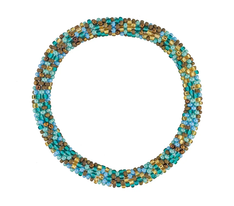 Bracelets For Large Bangles-8 inch Roll-On® Bracelet <br> Patina Speckled