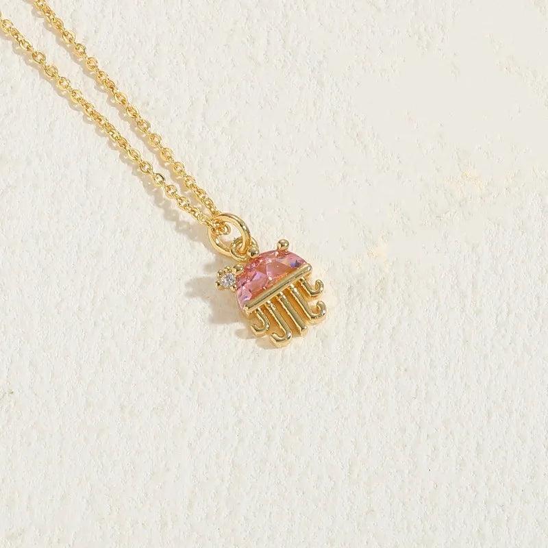 Pink Zircon Jellyfish