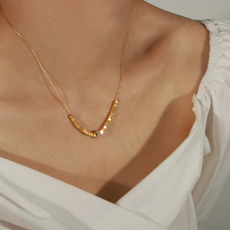 P187-Gold Necklace