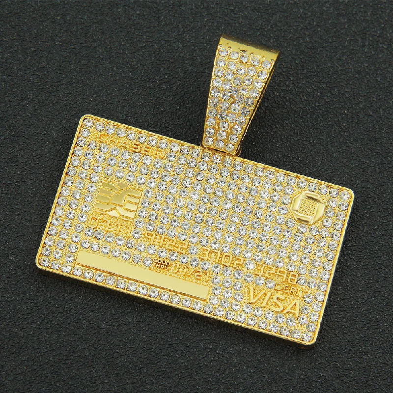 Single Pendant-Gold (Bank Card)