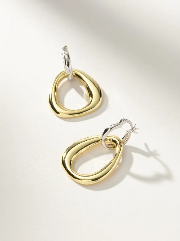 Best Quick Earrings-Mixed Statement Hoop Earrings