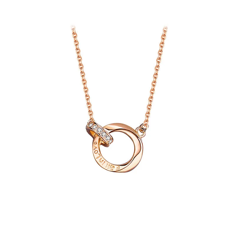 A464a-Rose Gold Necklace