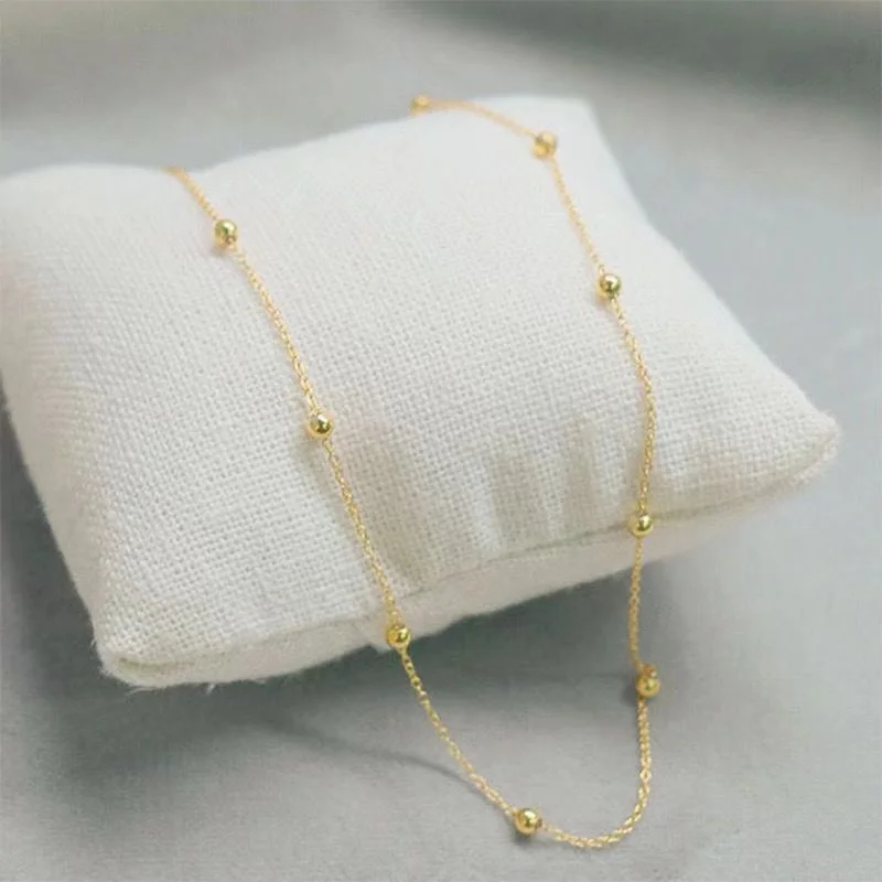 Golden Beads Chain [40+5] Vacuum Electroplating in Furnace