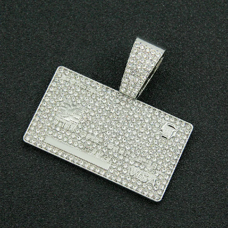 Single Pendant-Silver (Bank Card)