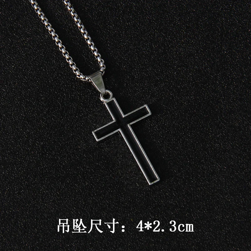 Cross No. 4 70cm Steel Chain