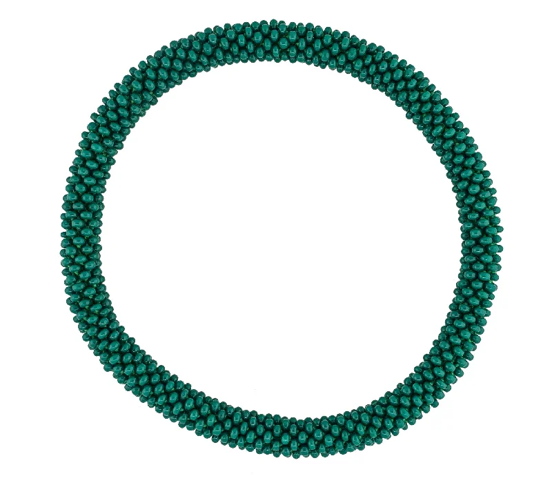 Affordable Bracelets Online-Men's Roll-On® Bracelet <br> Solid Green